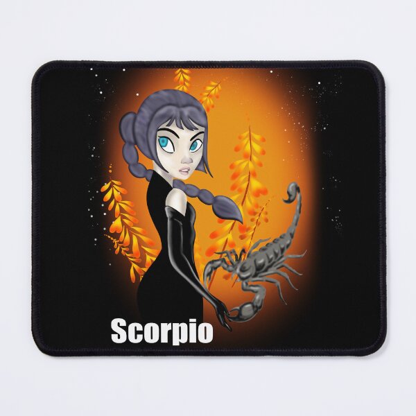 Item preview, Scorpio Zodiac Goddess – Mystical Astrology Art designed and sold by summerspirit.