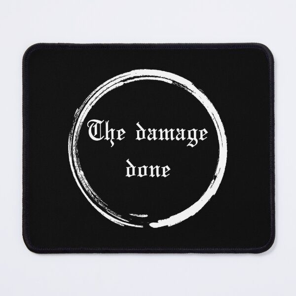 Item preview, The Damage Done – Gothic Typography Tribute to The Sisters of Mercy designed and sold by simpledarkwavewisdom.