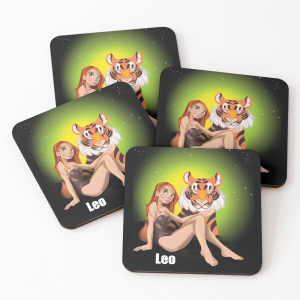 Item preview, Leo Zodiac Goddess with Tiger – Fiery Astrology Art designed and sold by summerspirit.