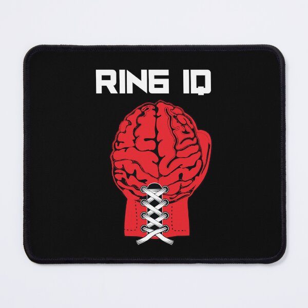 Item preview, Ring IQ – Brain Meets Boxing Glove Design designed and sold by simpledarkwavewisdom.
