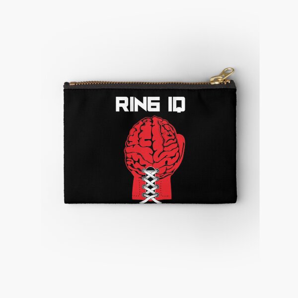Item preview, Ring IQ – Brain Meets Boxing Glove Design designed and sold by simpledarkwavewisdom.