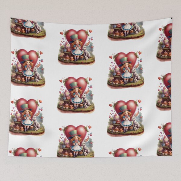 Item preview, Alice in wonderland Fairytale Heart designed and sold by Digiheart.