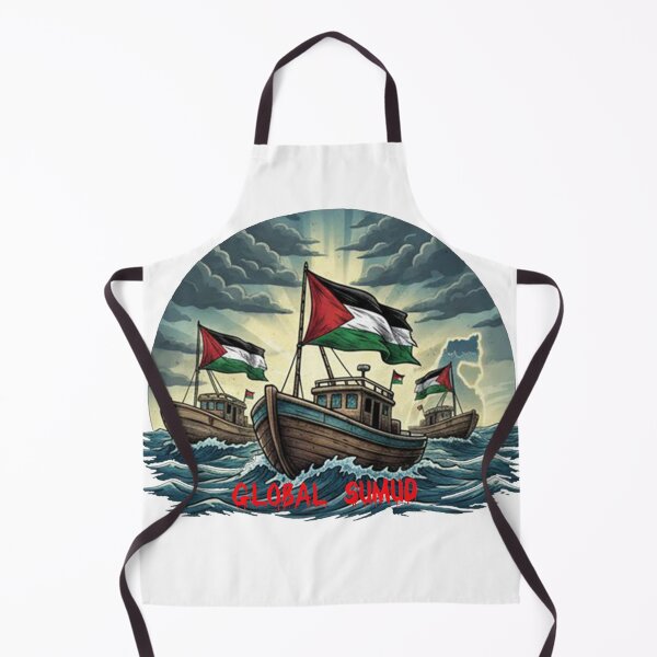 Item preview, Global Sumud – A Symbol of Palestinian Resilience at Sea designed and sold by yubasadeq.
