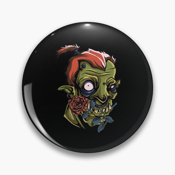 Item preview, Zombie Monster Rose Teeth Jacob Zelazny Transparent	 designed and sold by oajgqpnxd22.