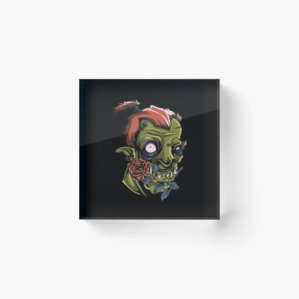Item preview, Zombie Monster Rose Teeth Jacob Zelazny Transparent	 designed and sold by oajgqpnxd22.