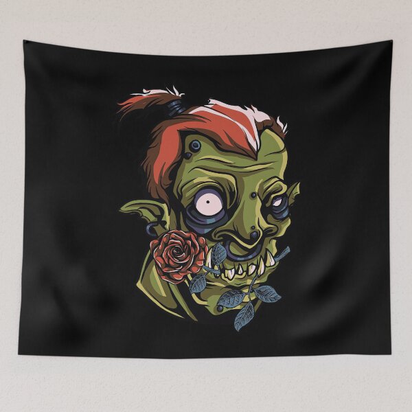 Item preview, Zombie Monster Rose Teeth Jacob Zelazny Transparent	 designed and sold by oajgqpnxd22.