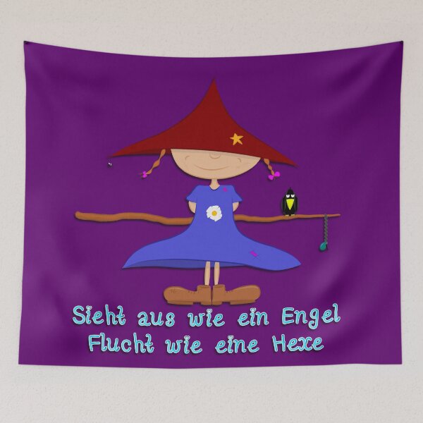 Item preview, Looks like an angel, escapes like a witch designed and sold by KD das Lama.