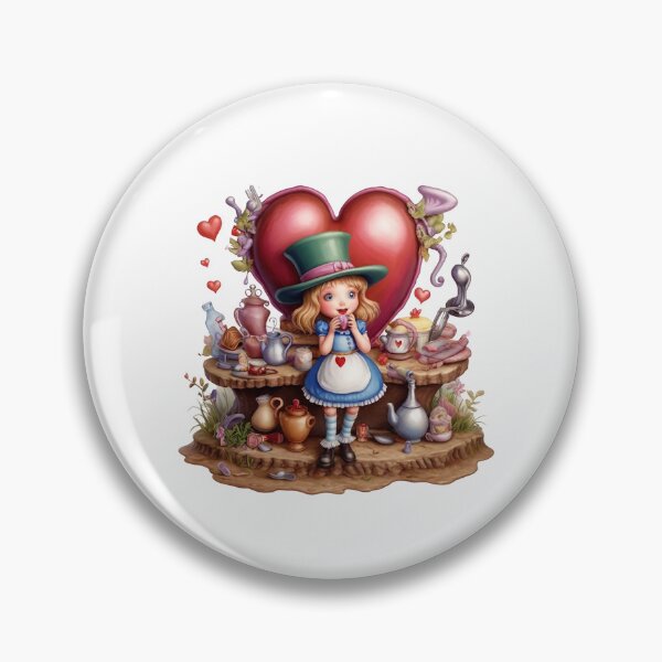 Item preview, Alice in wonderland Fairytale Heart designed and sold by Digiheart.