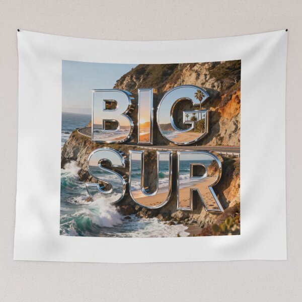 Item preview, Big Sur Promotion Print designed and sold by Lichentroupe63.