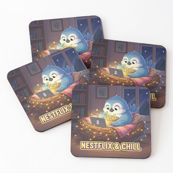 Item preview, Bird Memes - NestFlix & Chill designed and sold by nature. electrified..