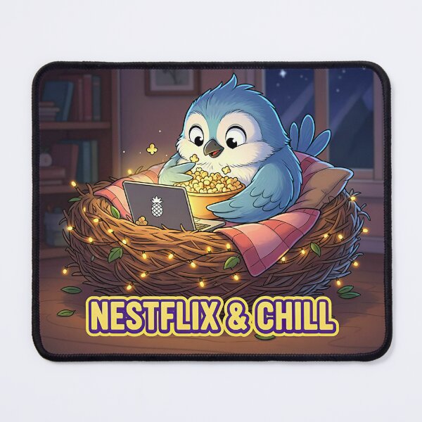 Item preview, Bird Memes - NestFlix & Chill designed and sold by nature. electrified..