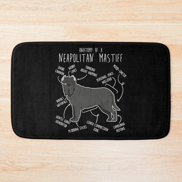 Item preview, Neapolitan Mastiff Cropped Dog Anatomy designed and sold by Clara Hollins.