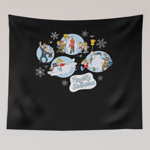 Item preview, xmas comedy cute vintage cartoon retro kid childs snowman funny winter designed and sold by okojieanja.