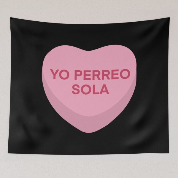 Item preview, Yo Perreo Sola Valentine’S Day Heart   Classic 		 designed and sold by bpnokizmv6.
