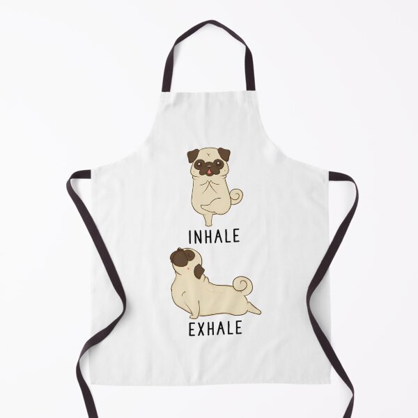 Item preview, Yoga Pug Inhala Exhala designed and sold by kbraapoat93.
