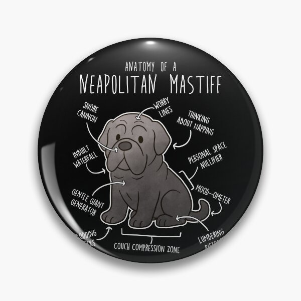 Item preview, Neapolitan Mastiff Dog Anatomy designed and sold by Clara Hollins.