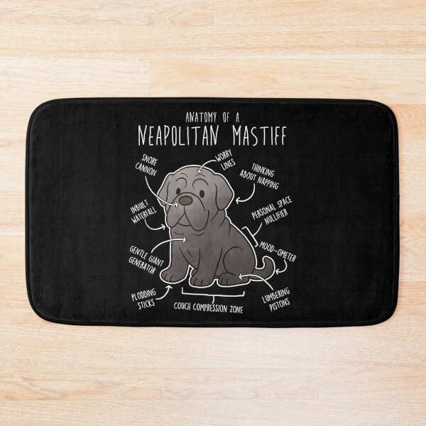 Item preview, Neapolitan Mastiff Dog Anatomy designed and sold by Clara Hollins.