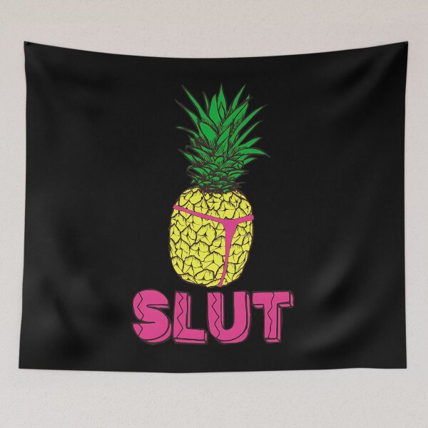 Item preview, Slutty Pineapple Brooklyn Nine-Nine Pineapple In Thong Pineapple Slut Tropical Grap designed and sold by Marisranco.