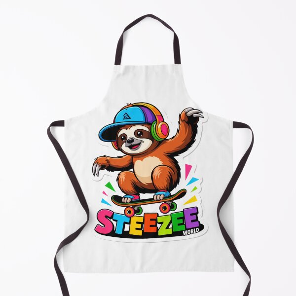Item preview, Steezee Sloth Skateboard Design designed and sold by SteezeeStore.