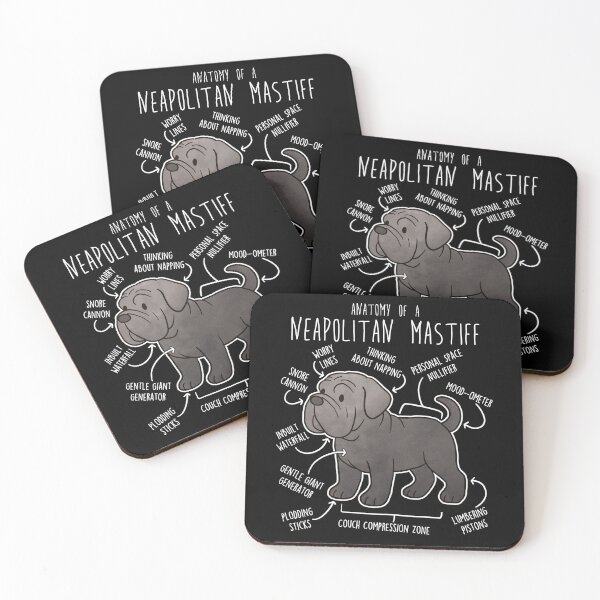 Item preview, Neapolitan Mastiff Dog Anatomy designed and sold by Clara Hollins.