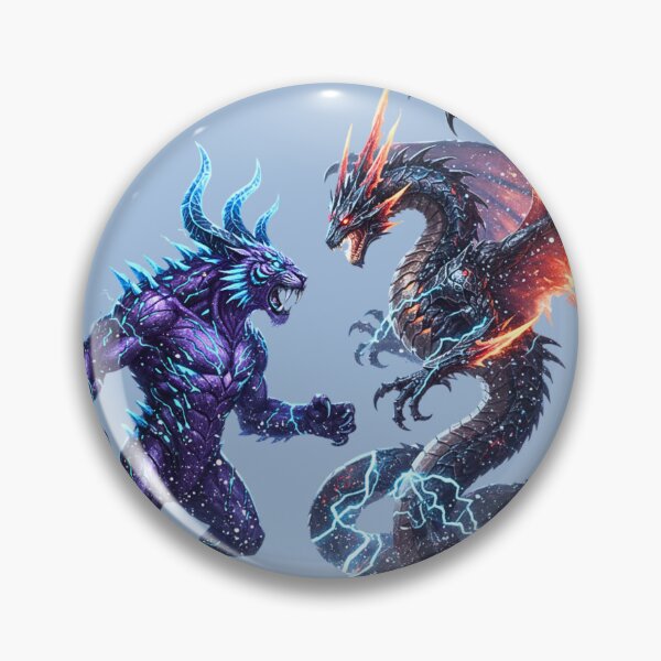 Item preview, Elemental Fury | Voltaic Crystal Beast vs. Magma Inferno Dragon designed and sold by E-SarnEdge.