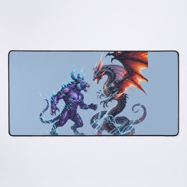 Item preview, Elemental Fury | Voltaic Crystal Beast vs. Magma Inferno Dragon designed and sold by E-SarnEdge.