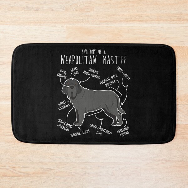 Item preview, Neapolitan Mastiff Dog Anatomy designed and sold by Clara Hollins.