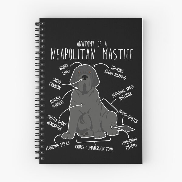 Item preview, Neapolitan Mastiff Dog Anatomy designed and sold by Clara Hollins.