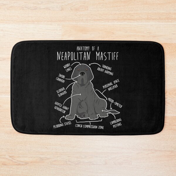 Item preview, Neapolitan Mastiff Dog Anatomy designed and sold by Clara Hollins.