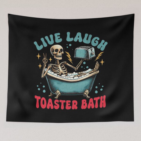 Item preview,  Live Laugh Toaster Bath designed and sold by Marisranco.