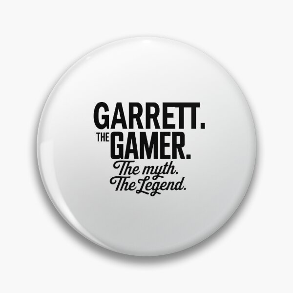 Item preview, Garrett The Gamer The Myth The Legend Garrett Name - Funny Gamer Quote design designed and sold by Oussinc.