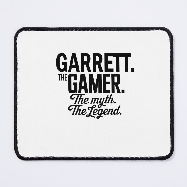 Item preview, Garrett The Gamer The Myth The Legend Garrett Name - Funny Gamer Quote design designed and sold by Oussinc.