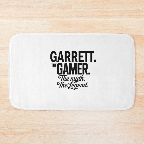 Item preview, Garrett The Gamer The Myth The Legend Garrett Name - Funny Gamer Quote design designed and sold by Oussinc.