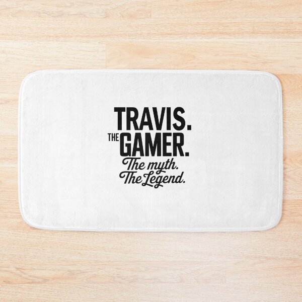 Item preview, Travis The Gamer The Myth The Legend Travis Name - Funny Gamer Quote design designed and sold by Oussinc.