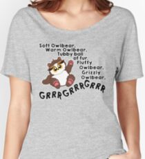 Soft Owlbear - Grrr Grrr Grrr Women's Relaxed Fit T-Shirt