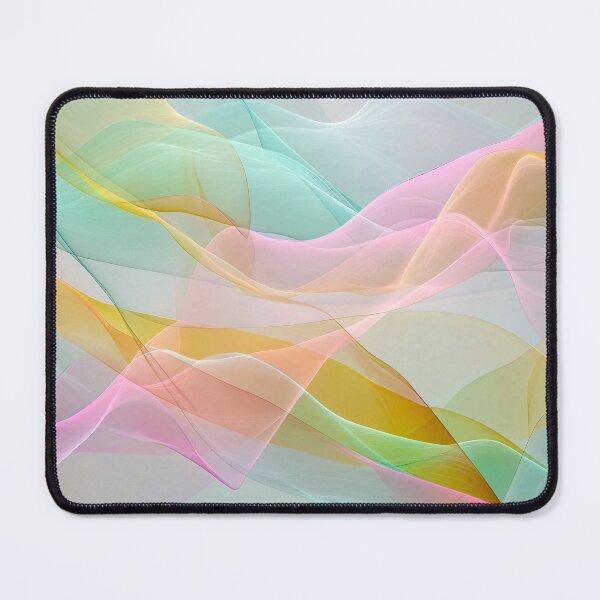 Item preview, Pastel Symphony of Floating Sheer Ribbons designed and sold by Jirka Svetlik, Studio Illuvision.