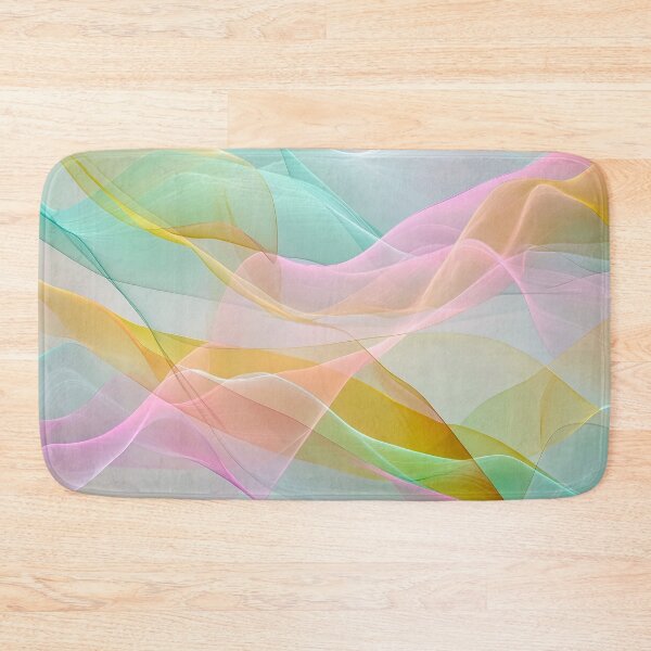 Item preview, Pastel Symphony of Floating Sheer Ribbons designed and sold by Jirka Svetlik, Studio Illuvision.