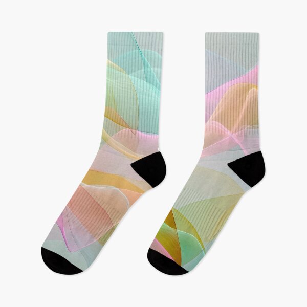 Item preview, Pastel Symphony of Floating Sheer Ribbons designed and sold by Jirka Svetlik, Studio Illuvision.