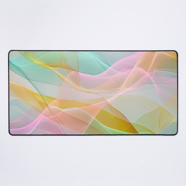 Item preview, Pastel Symphony of Floating Sheer Ribbons designed and sold by Jirka Svetlik, Studio Illuvision.