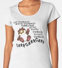 Soft Owlbear - Grrr Grrr Grrr Women's Premium T-Shirt