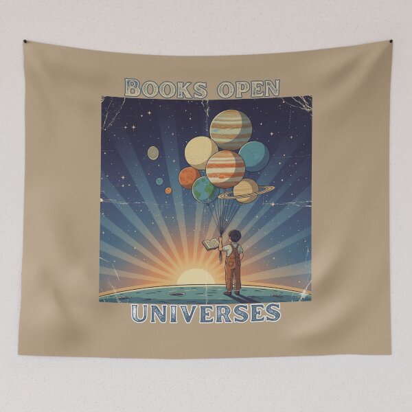 Item preview, Books Open Universes designed and sold by KA-DigitalArtLab.