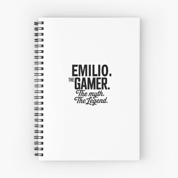 Item preview, Emilio The Gamer The Myth The Legend Emilio Name - Funny Gamer Quote design designed and sold by Oussinc.