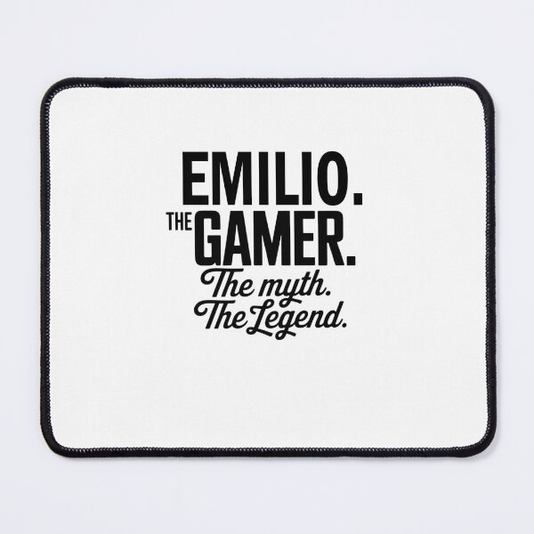 Item preview, Emilio The Gamer The Myth The Legend Emilio Name - Funny Gamer Quote design designed and sold by Oussinc.