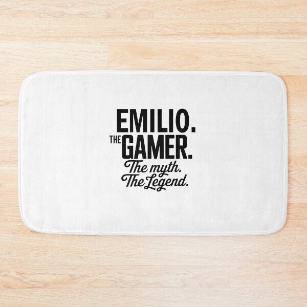 Item preview, Emilio The Gamer The Myth The Legend Emilio Name - Funny Gamer Quote design designed and sold by Oussinc.
