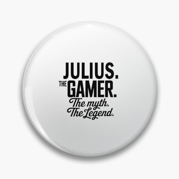 Artikelvorschau, Julius, der Spieler, der Mythos, die Legende, Julius Name – lustiges Gamer-Zitat-Design entworfen und verkauft von Oussinc.