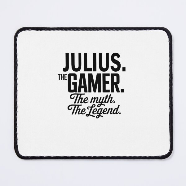 Item preview, Julius The Gamer The Myth The Legend Julius Name - Funny Gamer Quote design designed and sold by Oussinc.