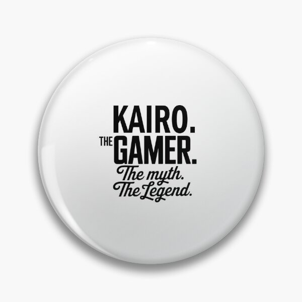 Artikelvorschau, Kairo, der Spieler, der Mythos, die Legende. Kairo-Name – lustiges Gamer-Zitat-Design entworfen und verkauft von Oussinc.