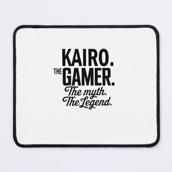 Item preview, Kairo The Gamer The Myth The Legend Kairo Name - Funny Gamer Quote design designed and sold by Oussinc.