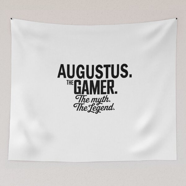 Item preview, Augustus The Gamer The Myth The Legend Augustus Name - Funny Gamer Quote design designed and sold by Oussinc.