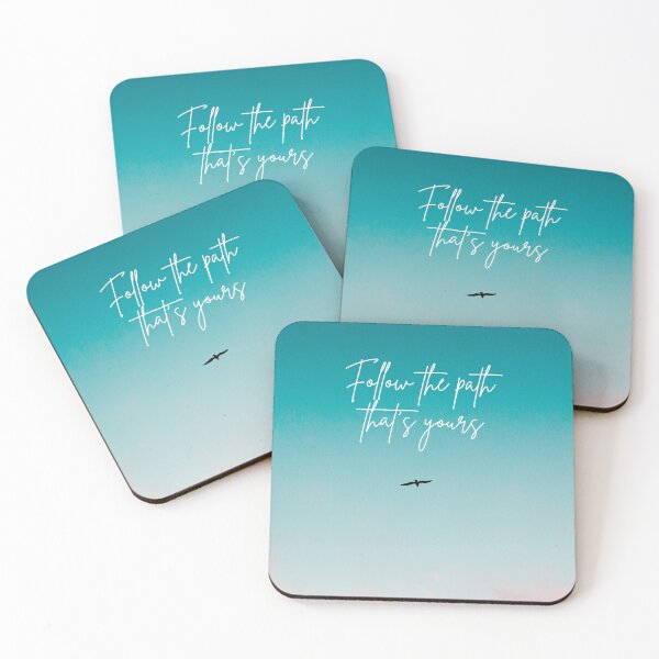 Item preview, Follow the Path That’s Yours – Inspirational Quote Design designed and sold by icreativestudio.
